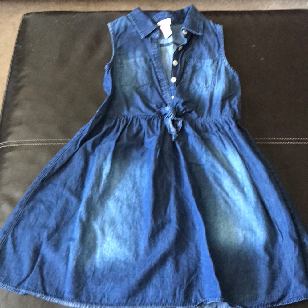 Girls jean dress
